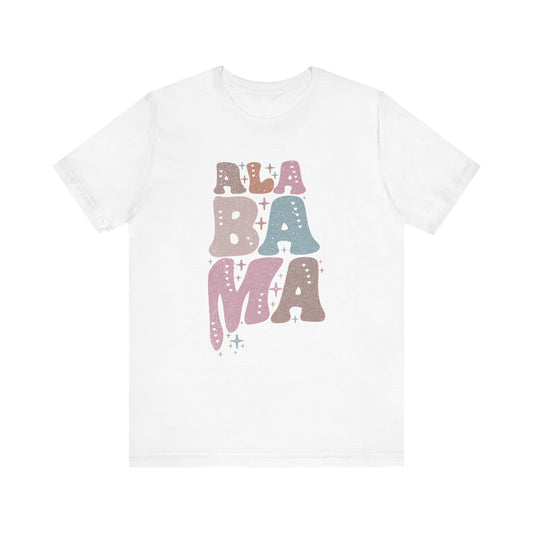 Alabama State Tee Unisex Jersey Short Sleeve Tee