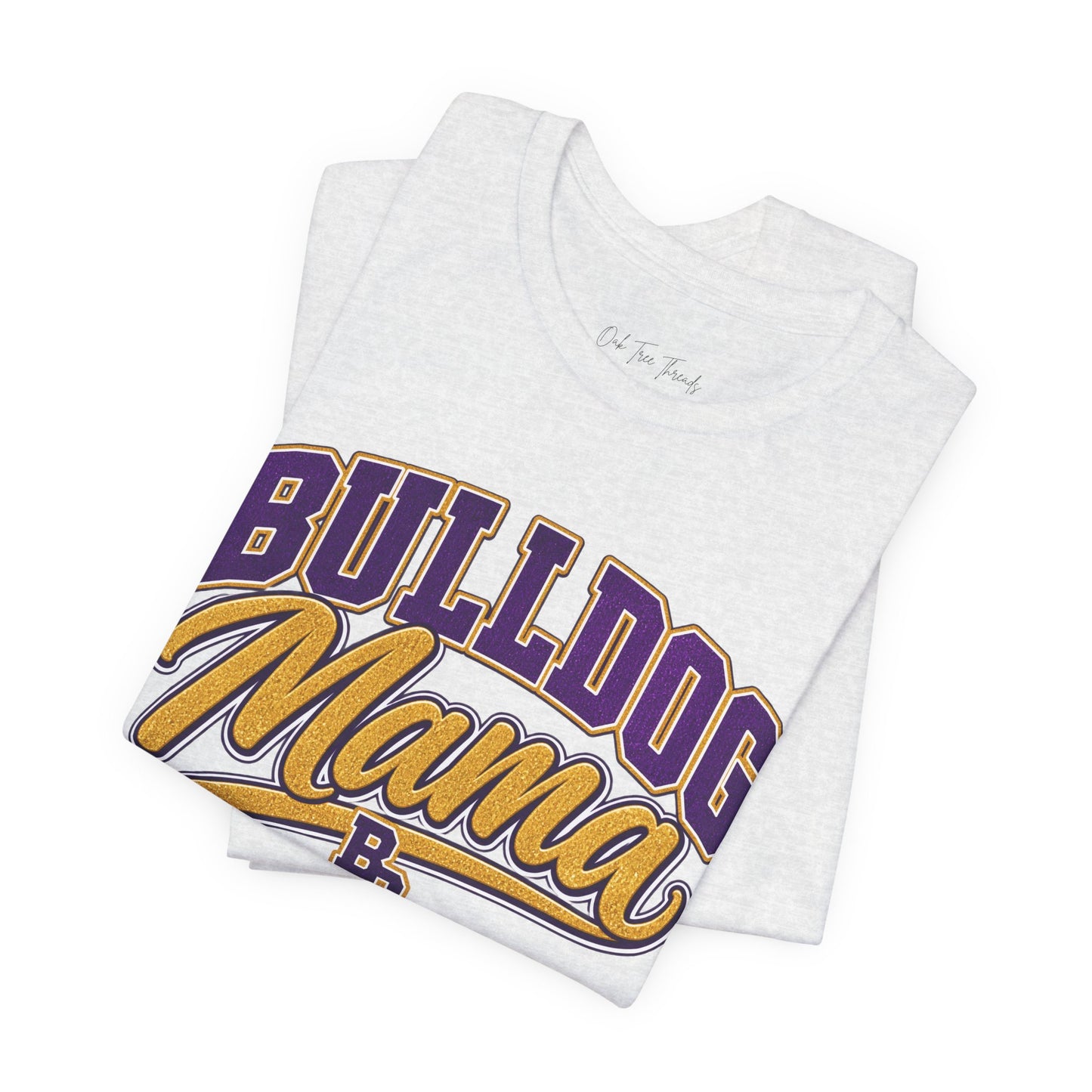Bulldog Mama T-Shirt — Proud Team Mom Graphic Tee