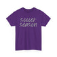 Soccer Season- Grey Text Tee