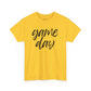 Game Day- Black Text Script Tee