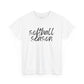 Softball Season- Black Text Tee