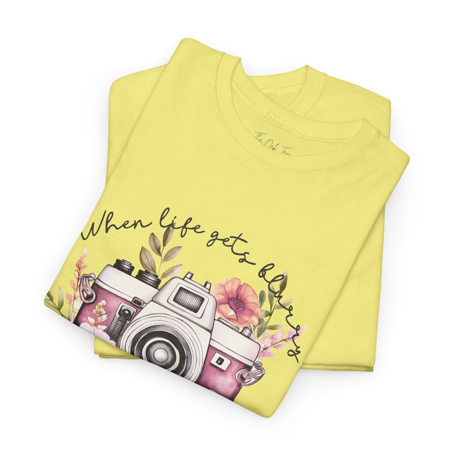 Adjust Your Focus Unisex Heavy Cotton Tee