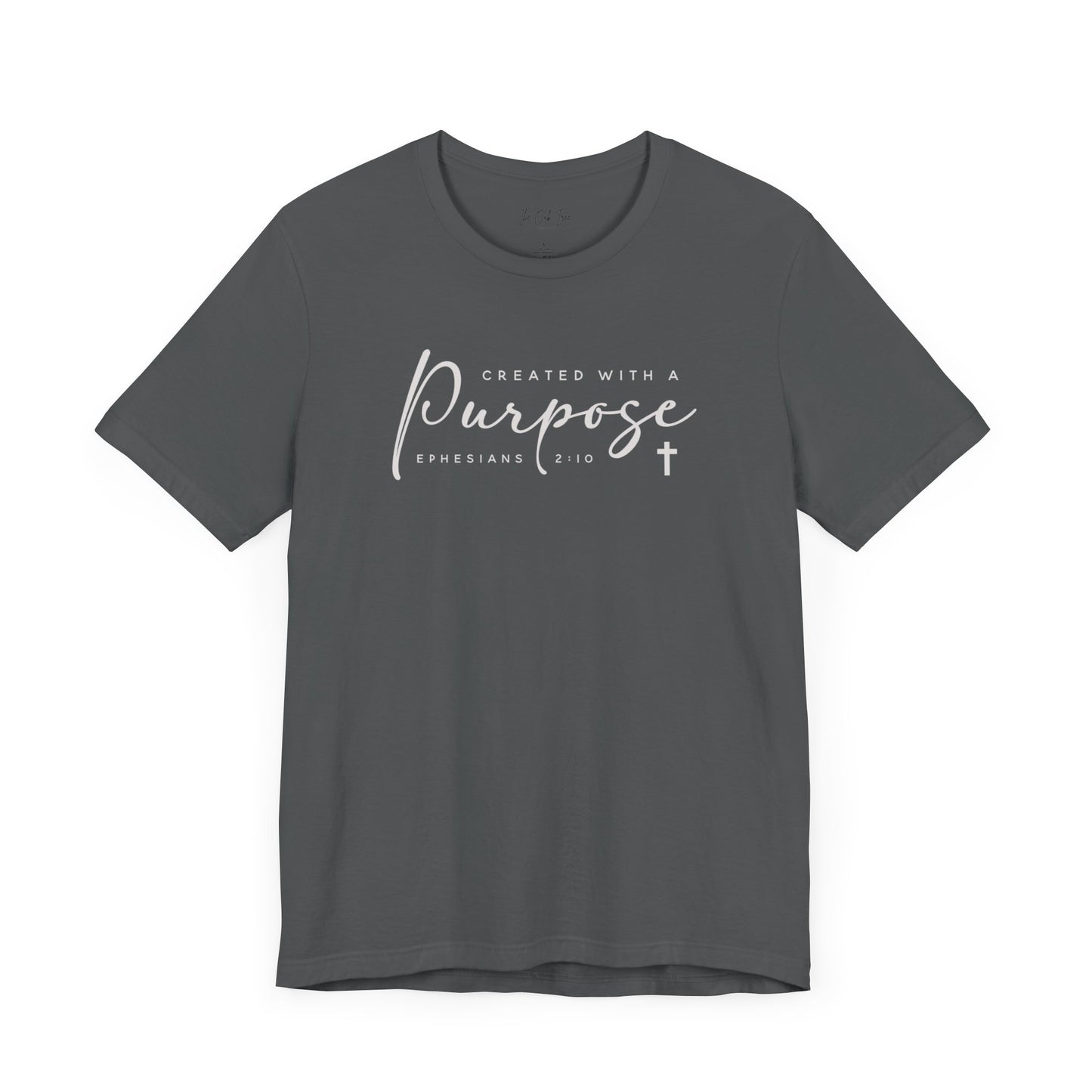 Created With a Purpose Unisex Jersey Short Sleeve Tee