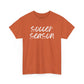 Soccer Season- White Text Tee