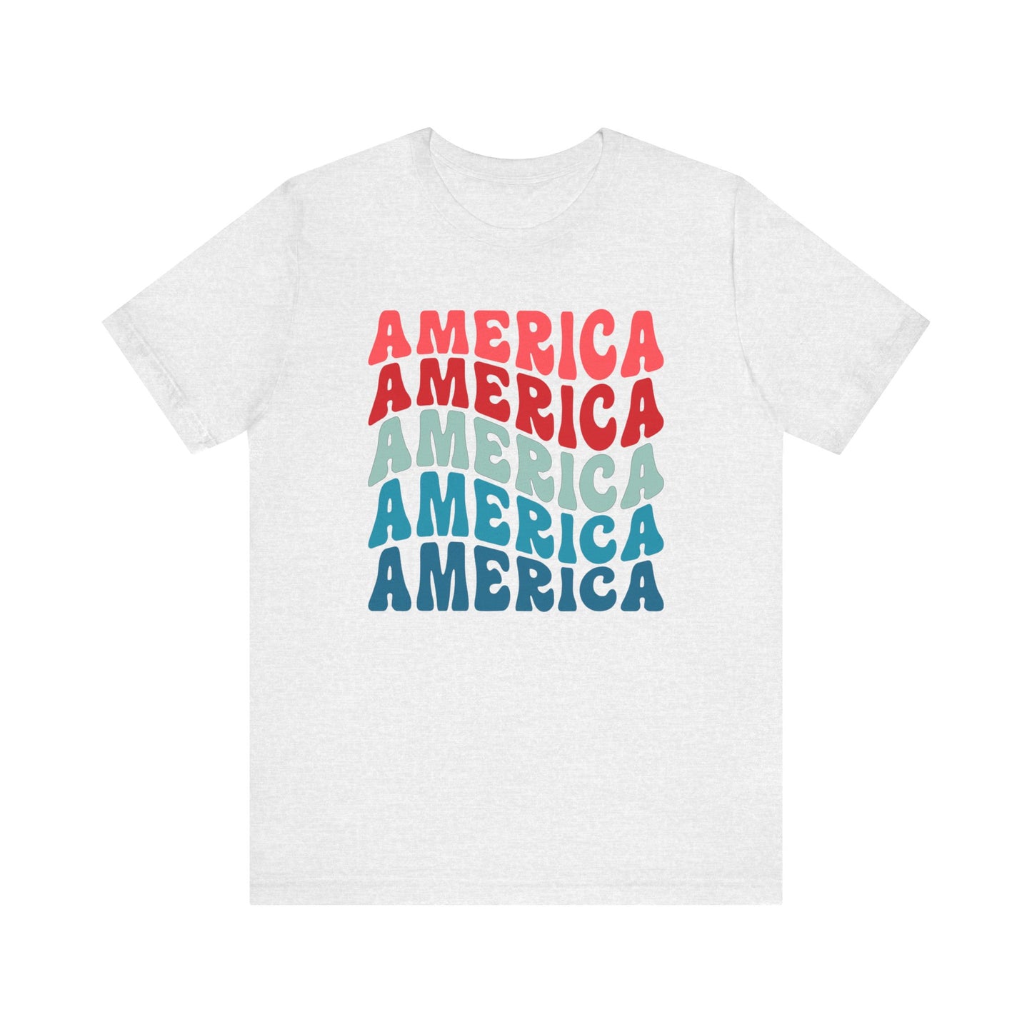 America x5 Unisex Jersey Short Sleeve Tee