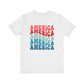 America x5 Unisex Jersey Short Sleeve Tee