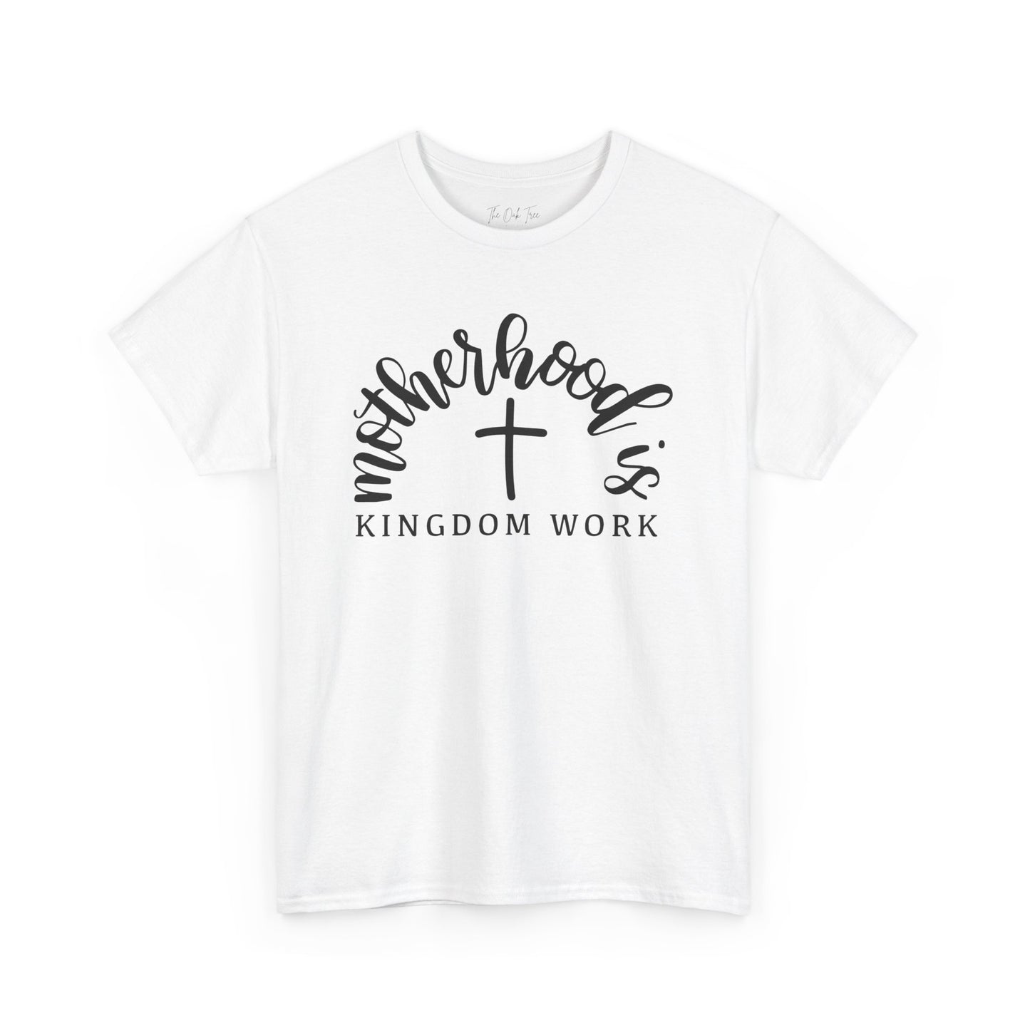 Motherhood is Kingdom Work Unisex Heavy Cotton Tee