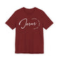Jesus The Way. The Truth. The Life. Unisex Jersey Short Sleeve Tee
