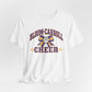 Bloom-Carroll Cheer T-Shirt — Purple & Gold Bow Spirit Tee