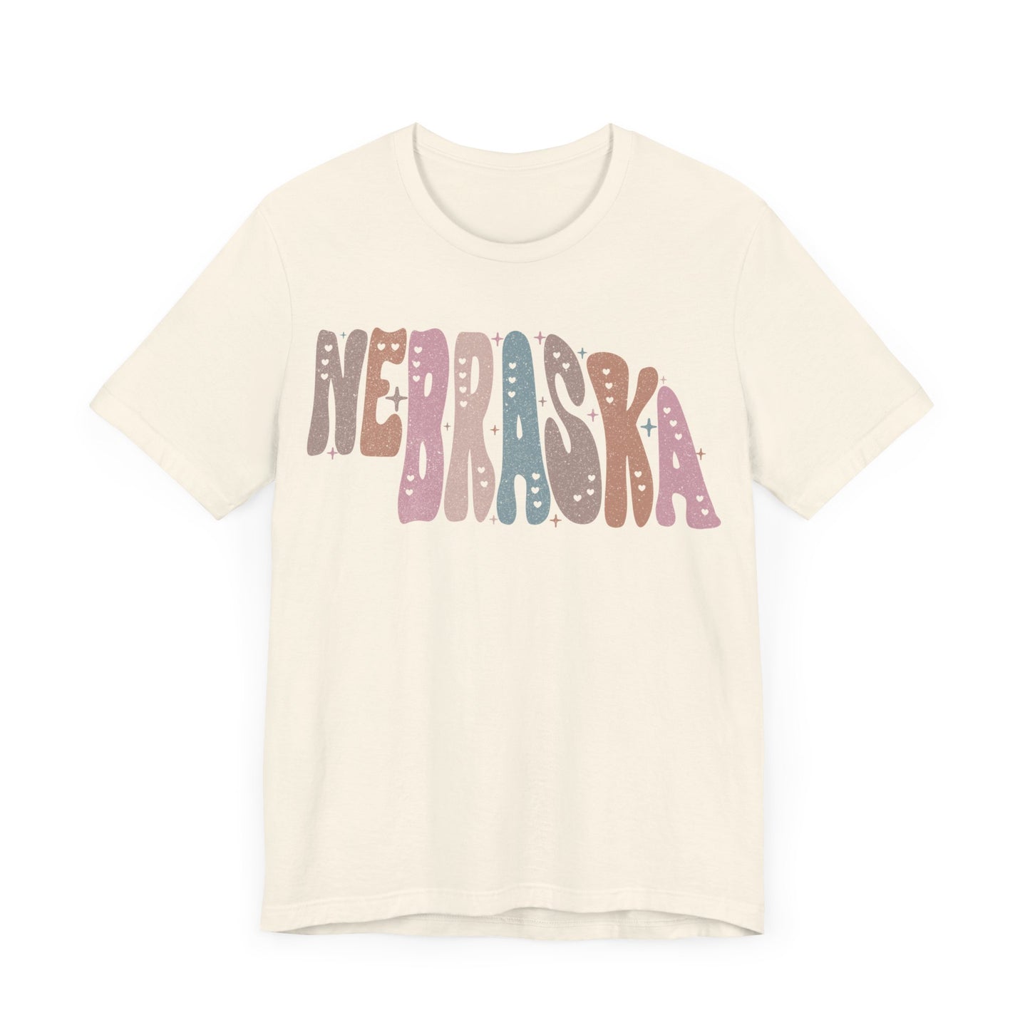 Nebraska State Tee Unisex Jersey Short Sleeve Tee