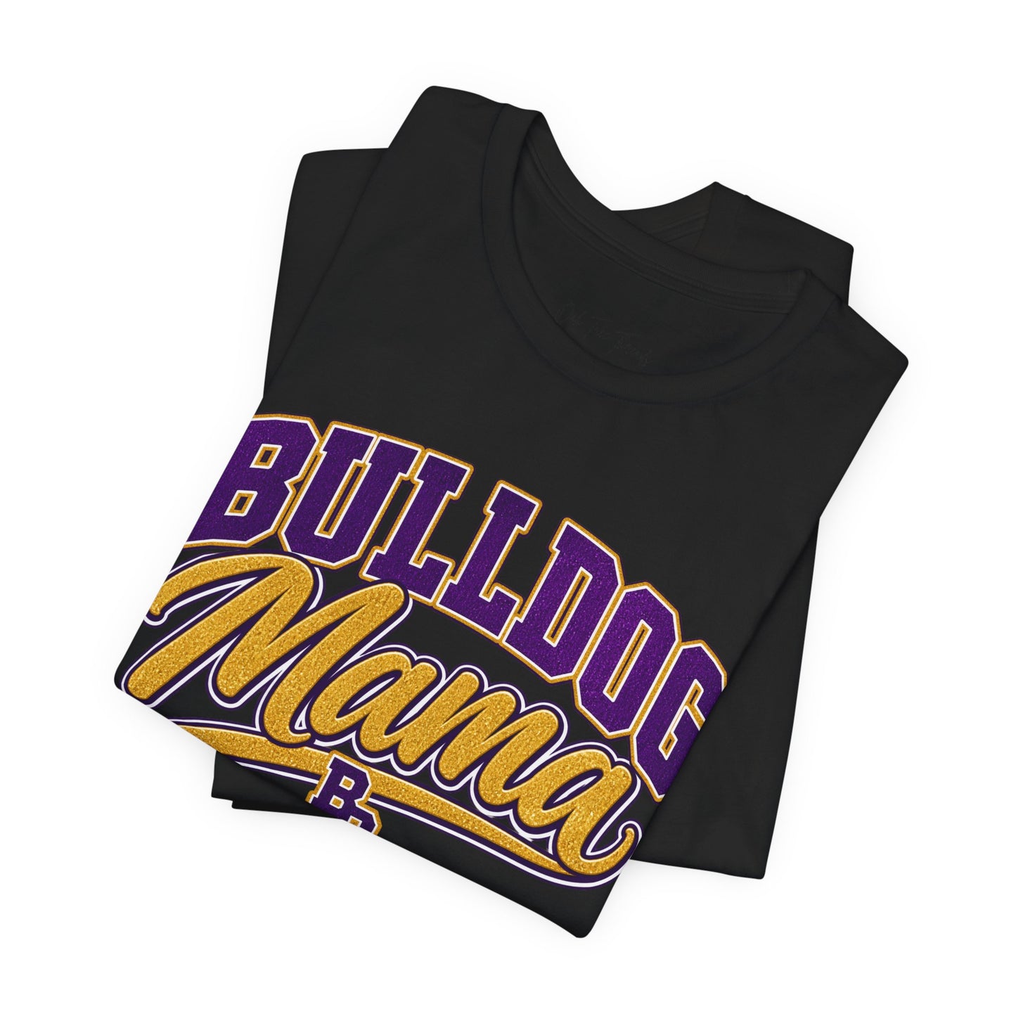 Bulldog Mama T-Shirt — Proud Team Mom Graphic Tee