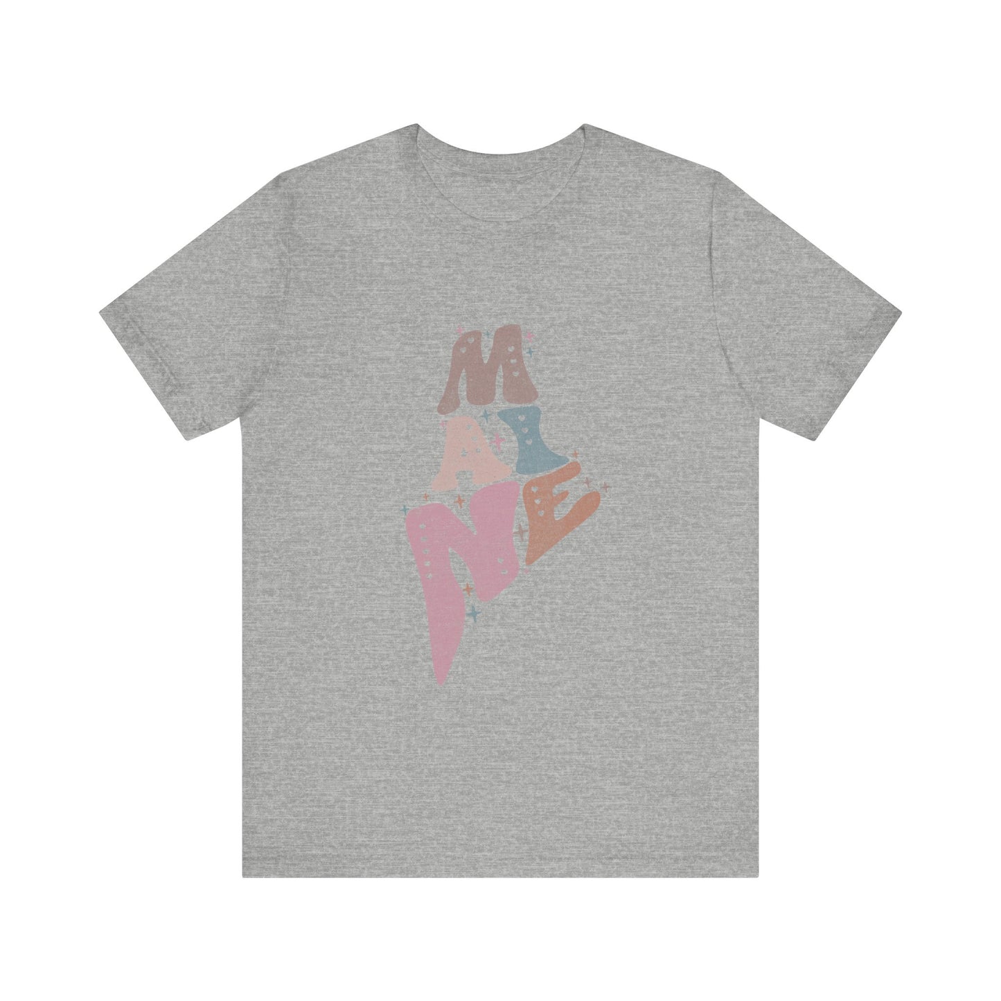 Maine State Tee Unisex Jersey Short Sleeve Tee