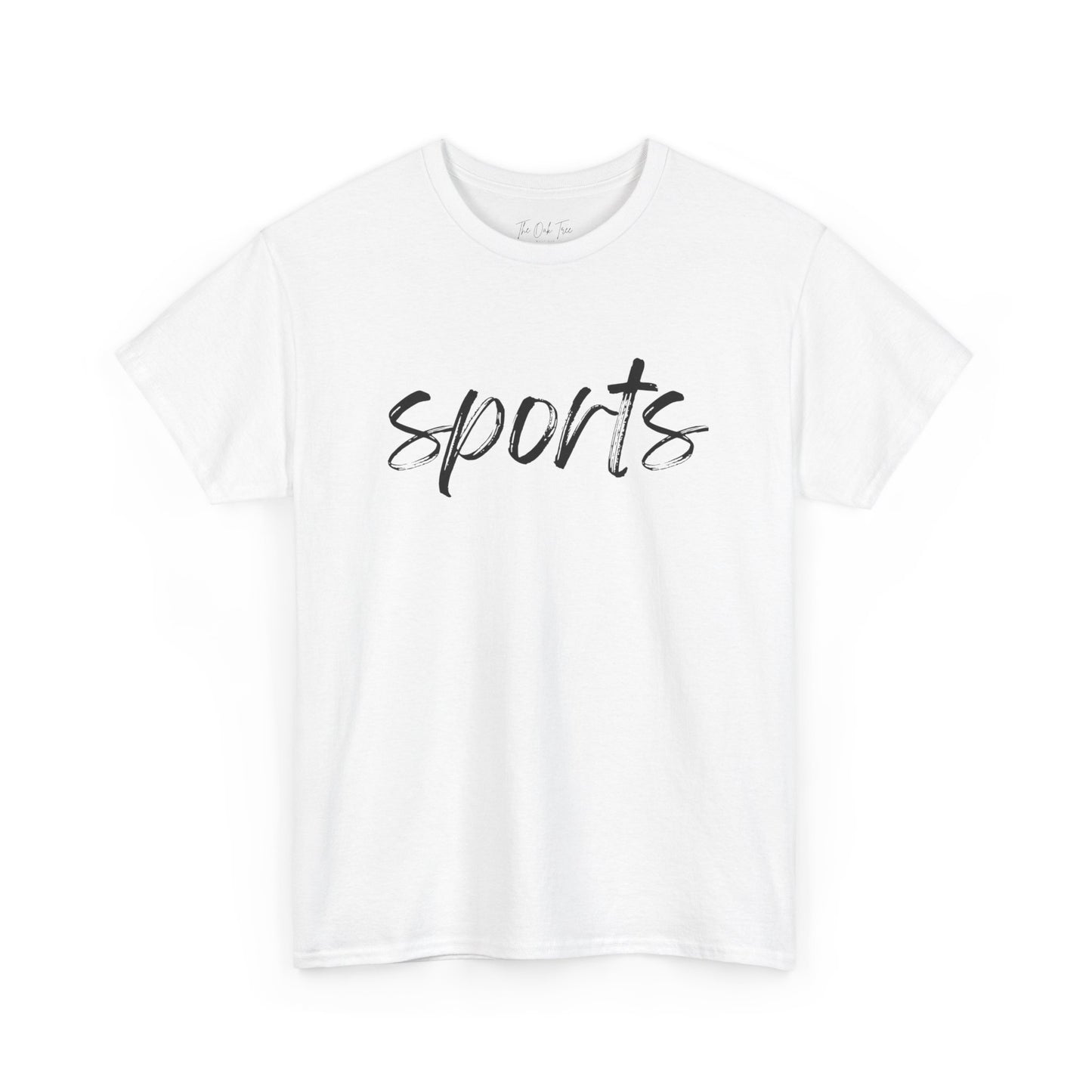 Sports- Black Text Tee
