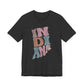 Indiana State Tee Unisex Jersey Short Sleeve Tee