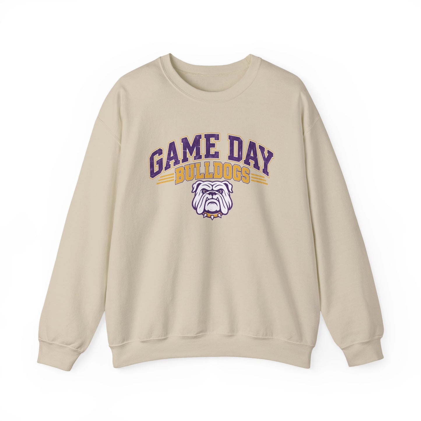 Bloom-Carroll Game Day Bulldogs Crewneck Sweatshirt
