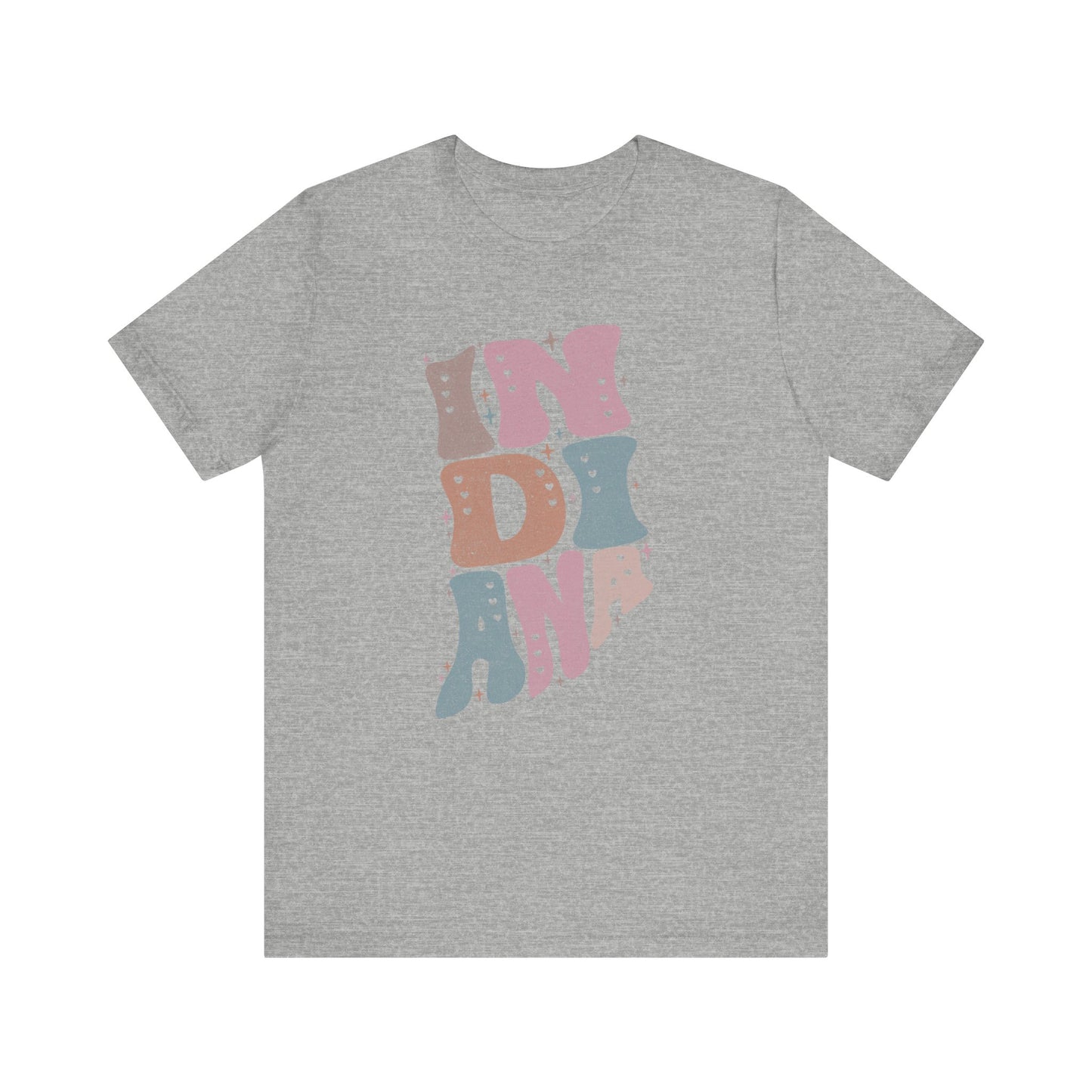 Indiana State Tee Unisex Jersey Short Sleeve Tee