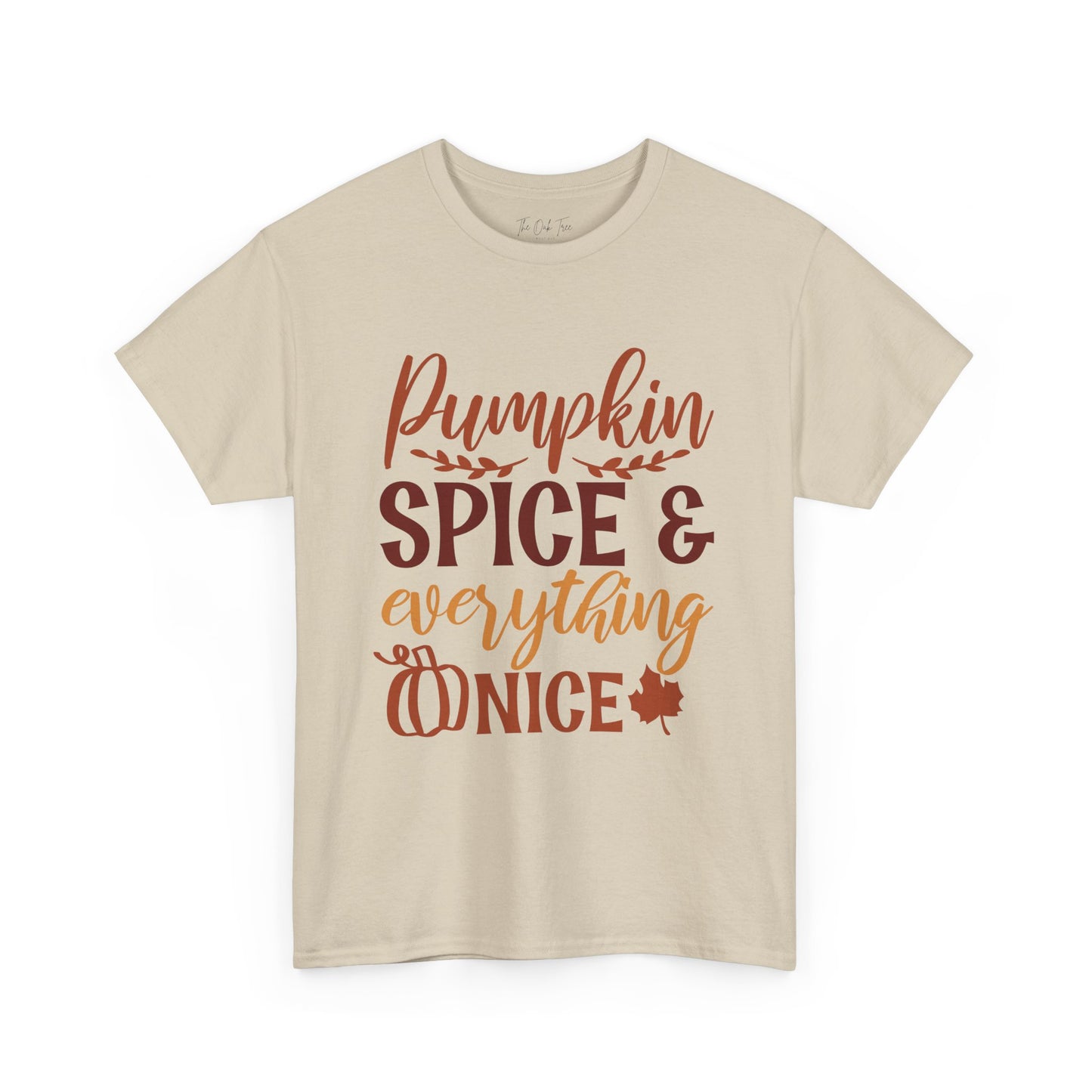 Pumpkin Spice & Everything Nice Unisex Heavy Cotton Tee