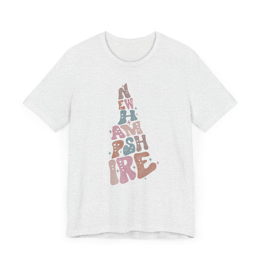 New Hampshire State Tee Unisex Jersey Short Sleeve Tee