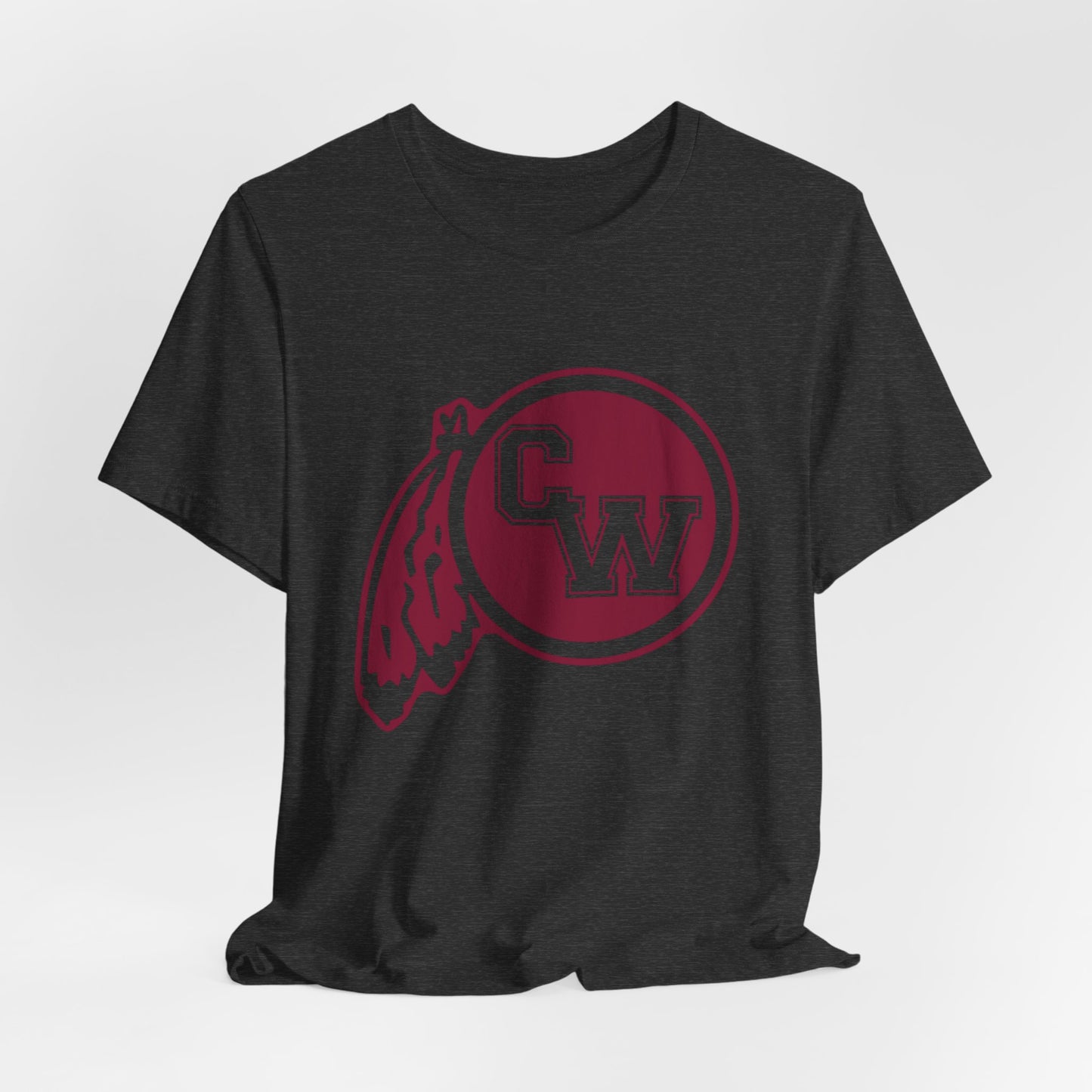 CW Athletic Logo T‑Shirt — Vintage Collegiate Spirit Tee