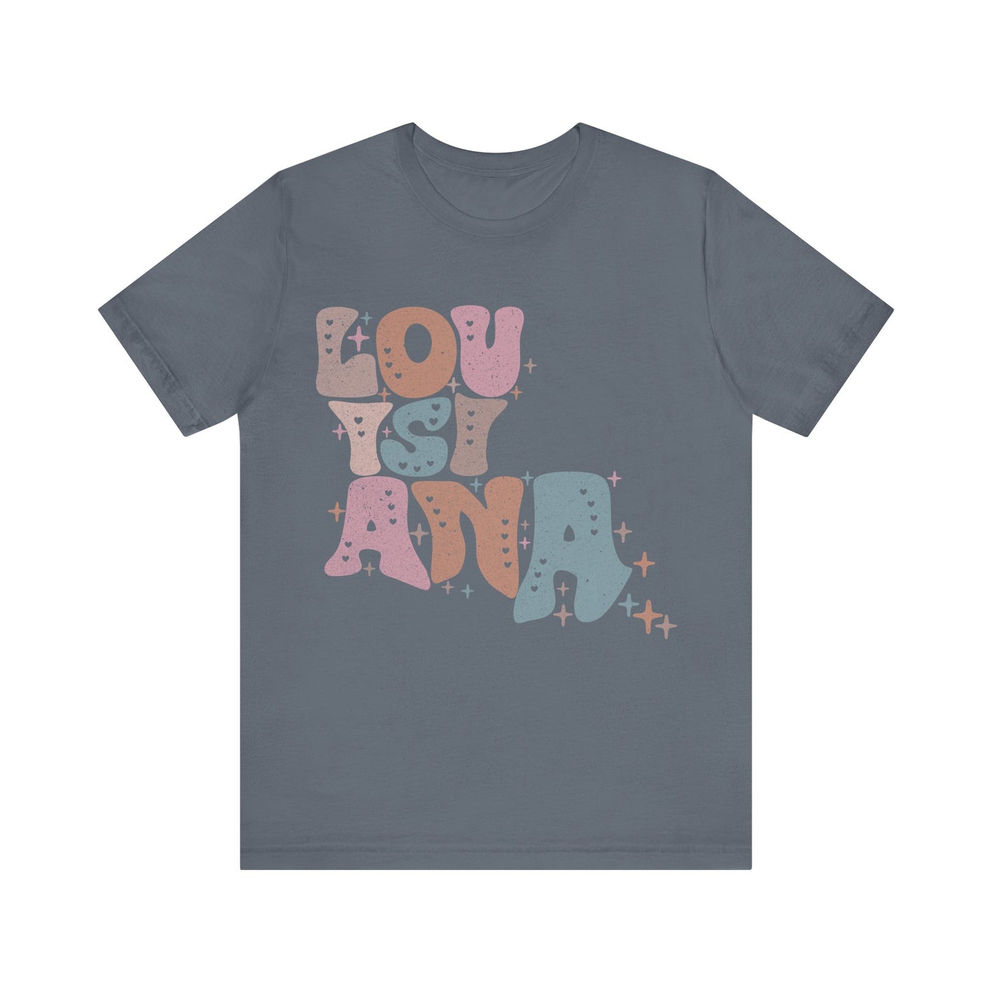 Louisiana State Tee Unisex Jersey Short Sleeve Tee