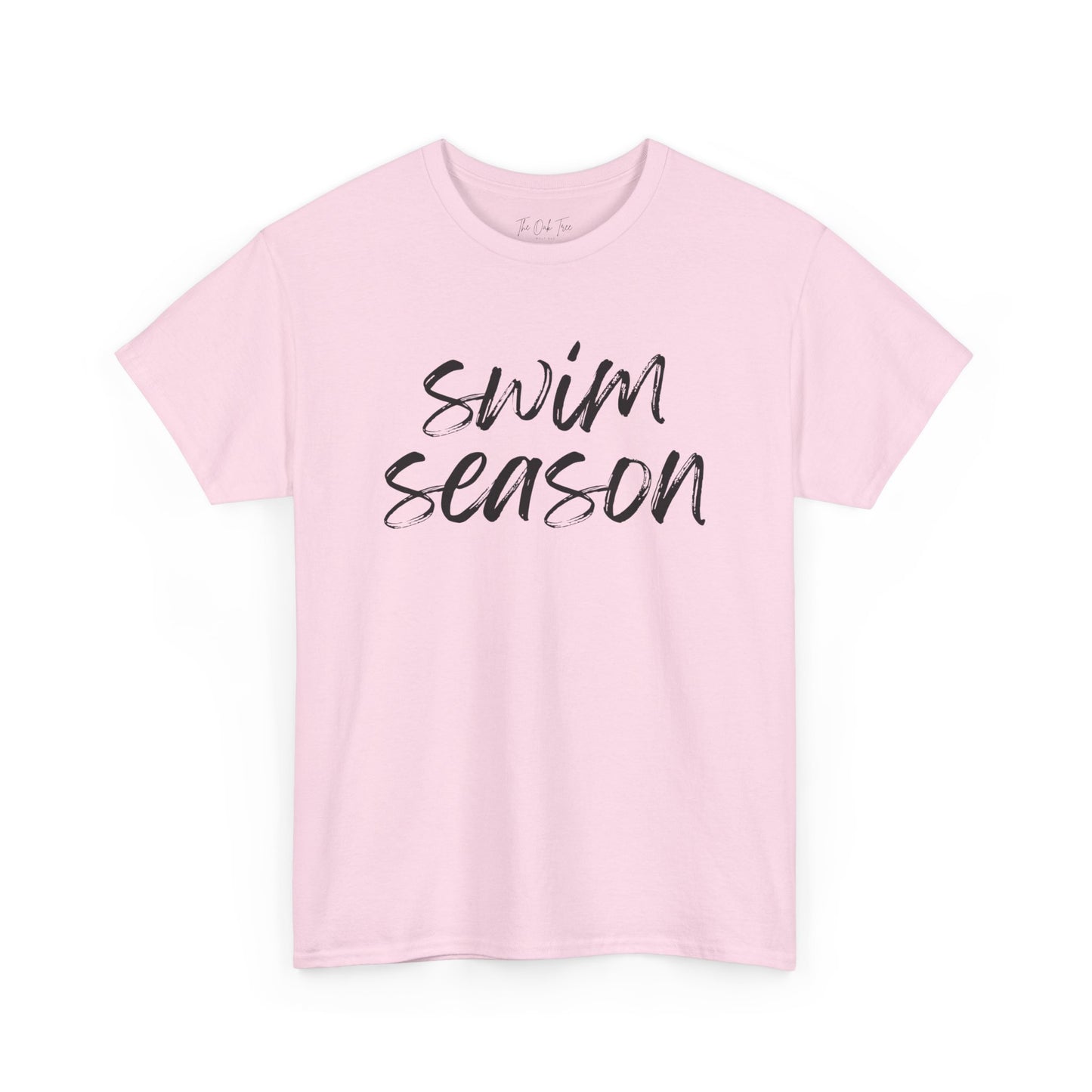 Swim Season- Black Text Tee