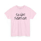 Swim Season- Black Text Tee