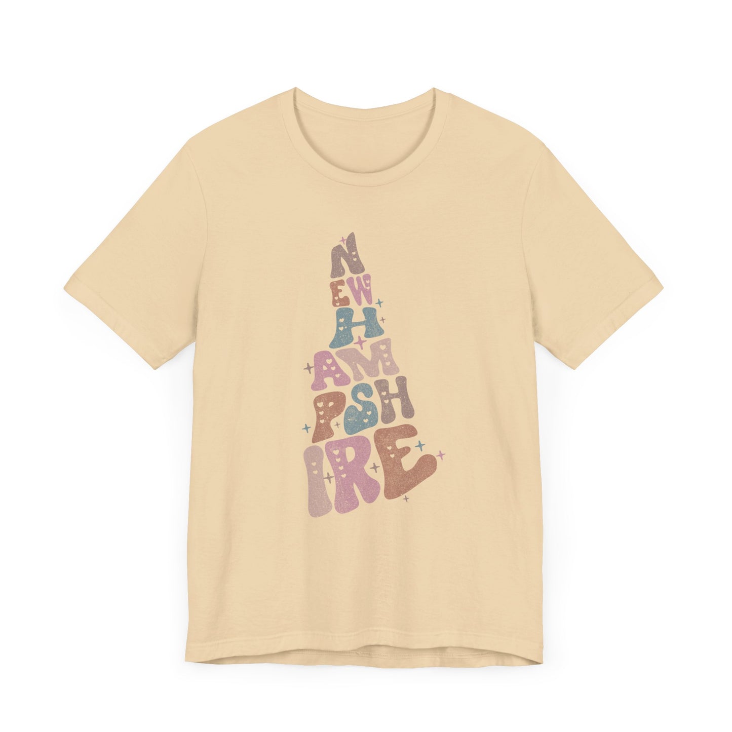 New Hampshire State Tee Unisex Jersey Short Sleeve Tee