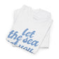 Let the Sea Set You Free Unisex Heavy Cotton Tee