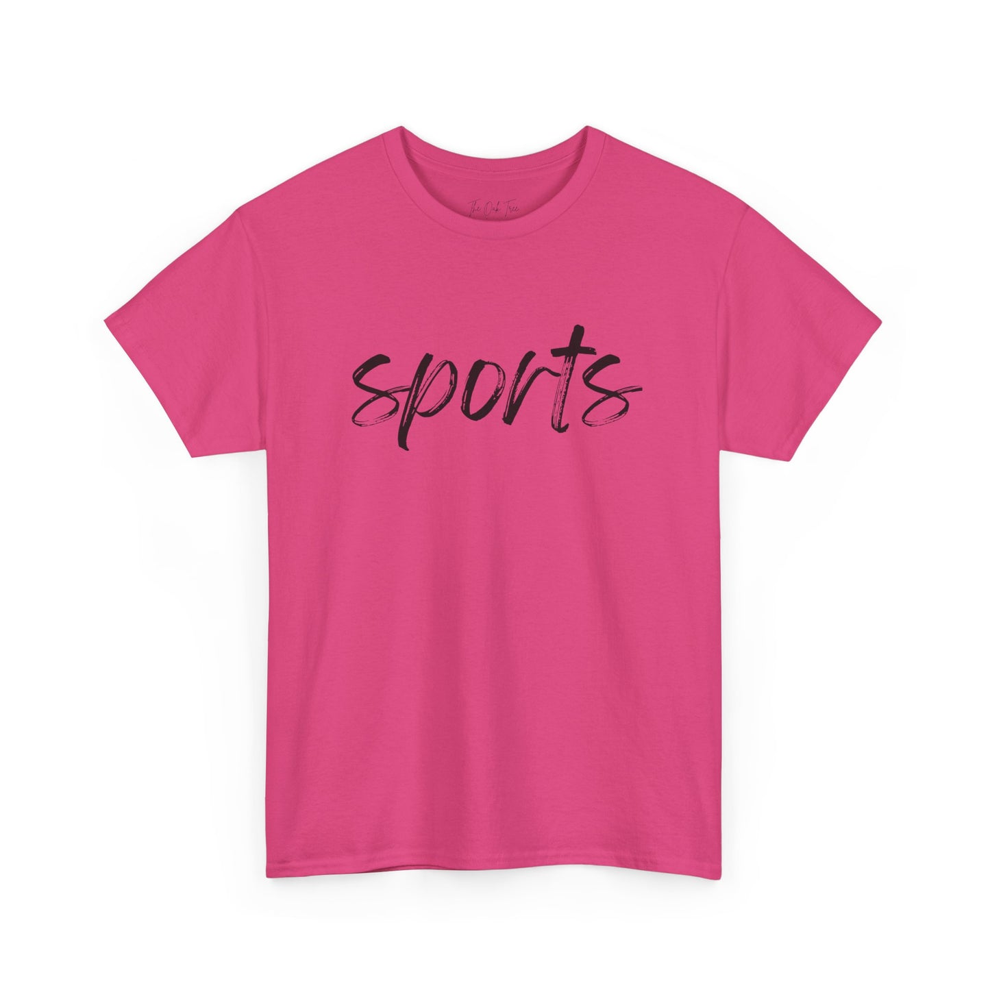 Sports- Black Text Tee
