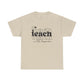 Teach With Love Tee Unisex Heavy Cotton Tee