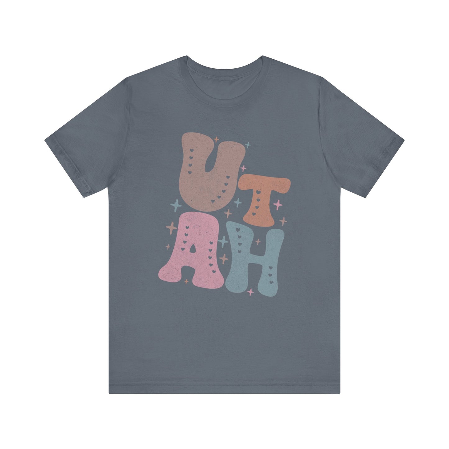 Utah State Tee Unisex Jersey Short Sleeve Tee