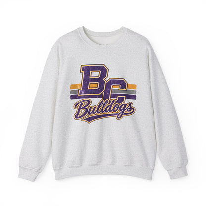 Bloom-Carroll Bulldogs Retro Crewneck Sweatshirt