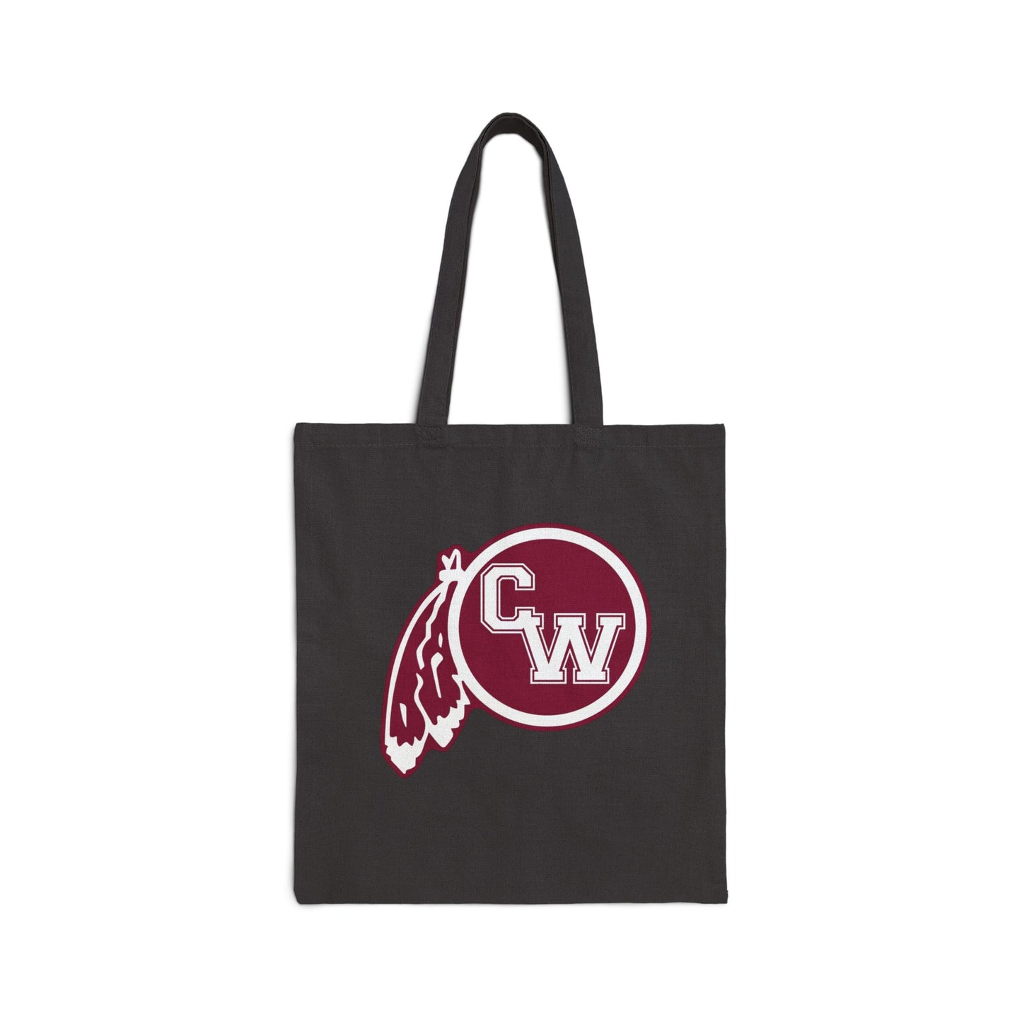 CW Athletic Logo Tote Bag — Canvas Grocery & Everyday Carry