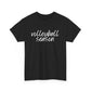 Volleyball Season- White Text Tee