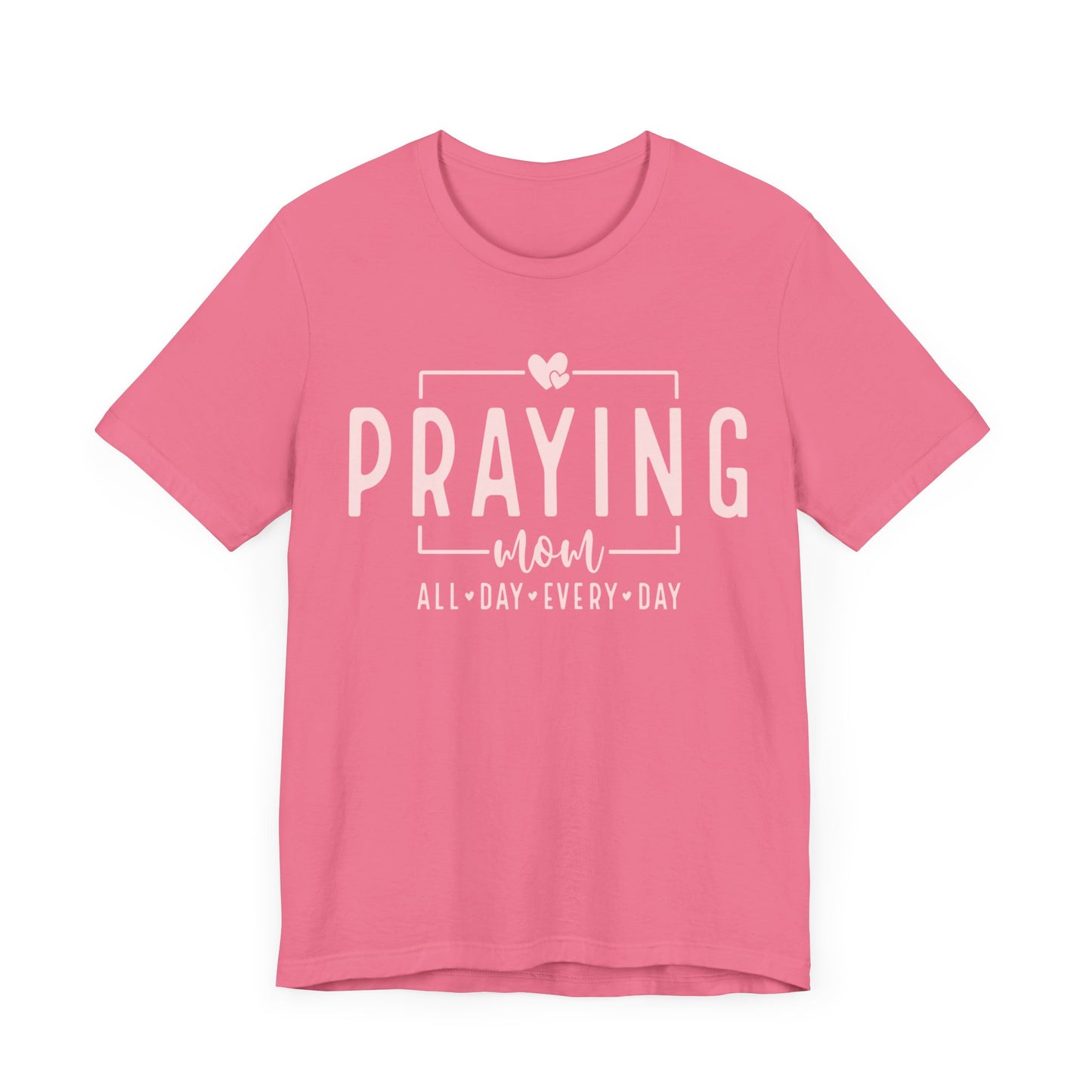 Praying Mom Unisex Jersey Short Sleeve Tee