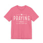 Praying Mom Unisex Jersey Short Sleeve Tee