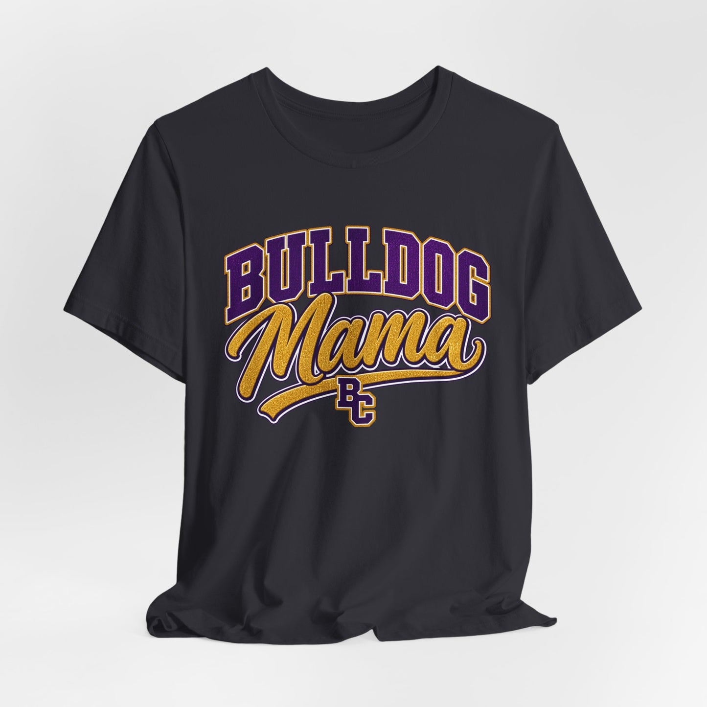 Bulldog Mama T-Shirt — Proud Team Mom Graphic Tee