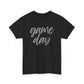 Game Day- Grey Text Script Tee