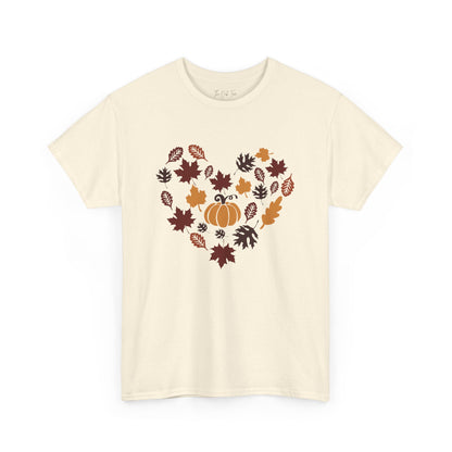 Autumn Heart Unisex Heavy Cotton Tee