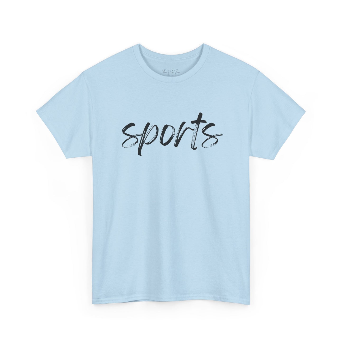 Sports- Black Text Tee