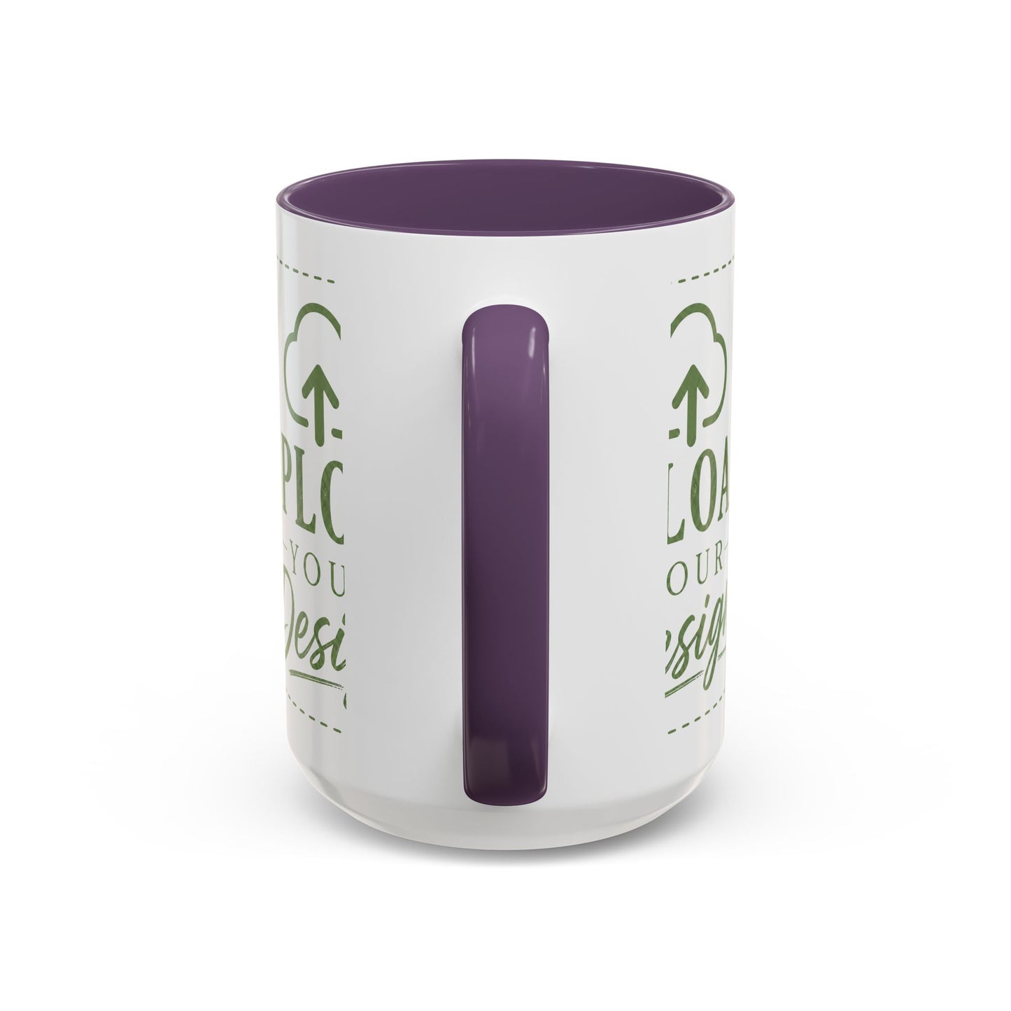 Custom Accent Coffee Mug – Custom Upload Design Ceramic Mug (11oz & 15oz)