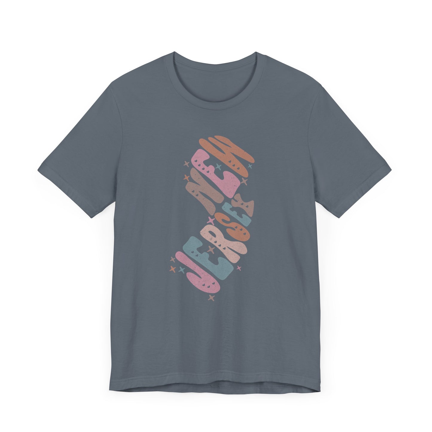 New Jersey State Tee Unisex Jersey Short Sleeve Tee