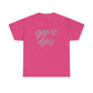 Game Day- Grey Text Script Tee