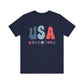 USA Stars Unisex Jersey Short Sleeve Tee