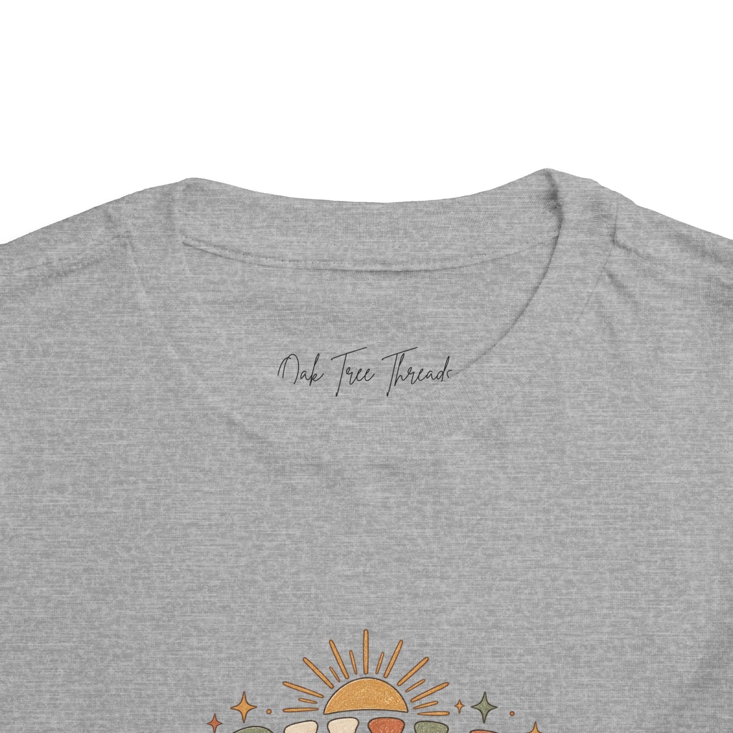 Child of God Toddler Tee — Christian Faith Baby Shirt with Sun & Floral Design
