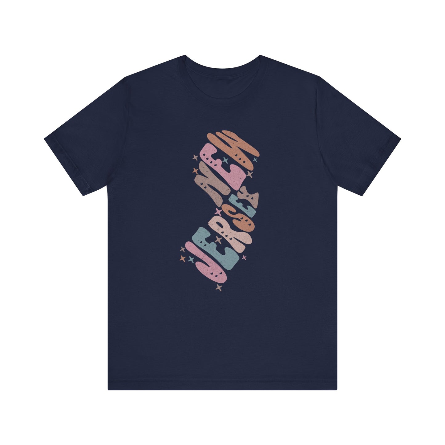 New Jersey State Tee Unisex Jersey Short Sleeve Tee