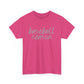 Baseball Season- Grey Text Tee