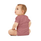 Baby Football Bodysuit – Cute Tiny Fan Infant One-Piece (BELLA + CANVAS)