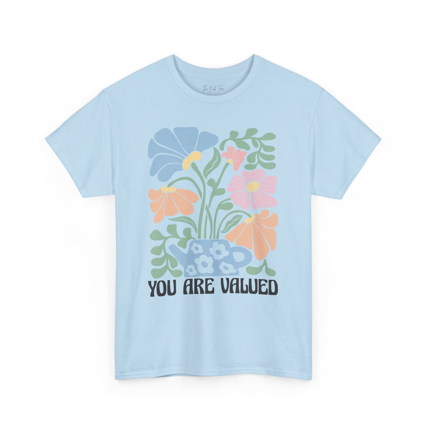You are Valued Unisex Heavy Cotton Tee