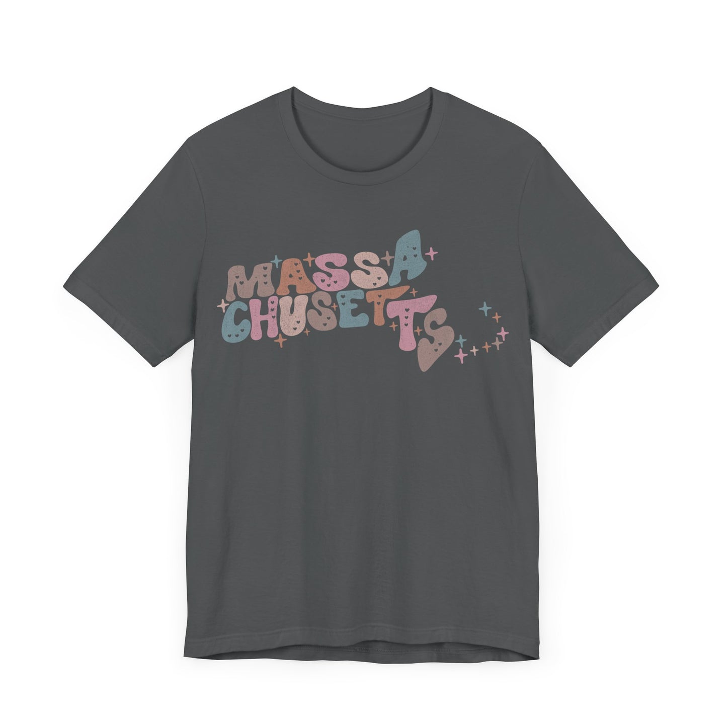 Massachusetts State Tee Unisex Jersey Short Sleeve Tee